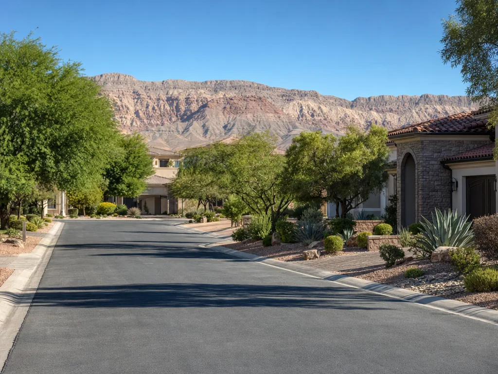Luxury built-in kitchen in a Spring Valley, Nevada home